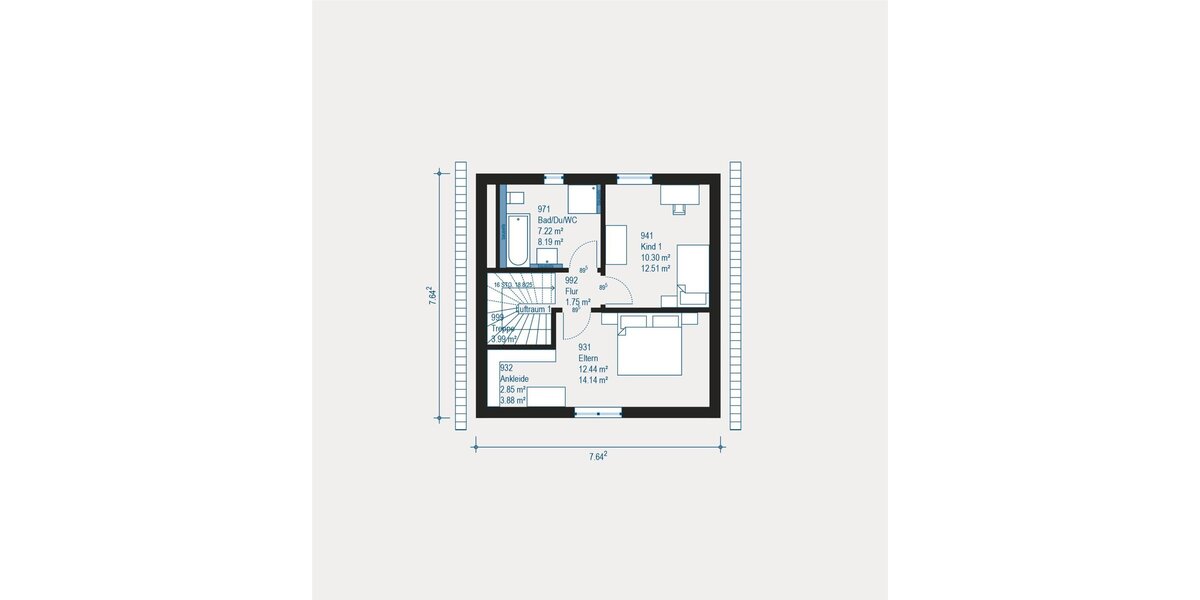 Individueller Bungalow in Wuppertal - Flexibles Ausbauhaus nach Ihren Vorstellungen - Bungalow Wuppertal Gemarkung Nächstebreck | Angebot:27514031
