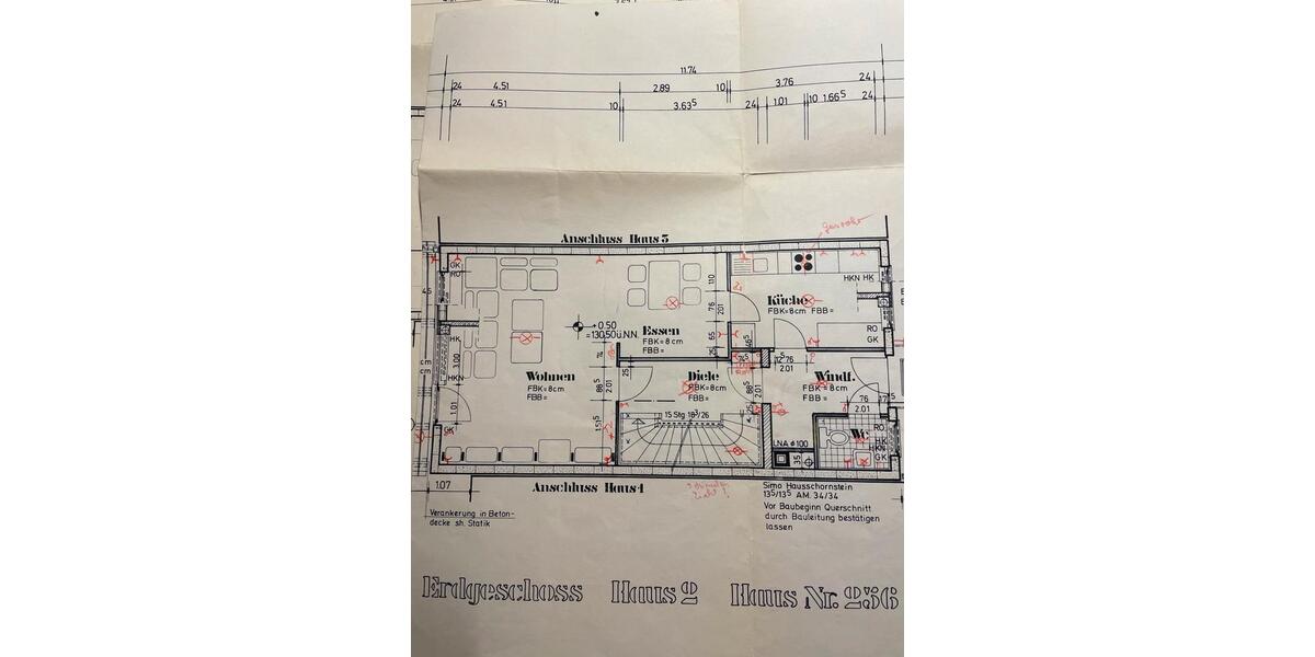 Reihenhaus Bochum Bochum-Ost - 6 Zimmer, 162 m&sup2;, 495.000&euro; | Angebot:27479941