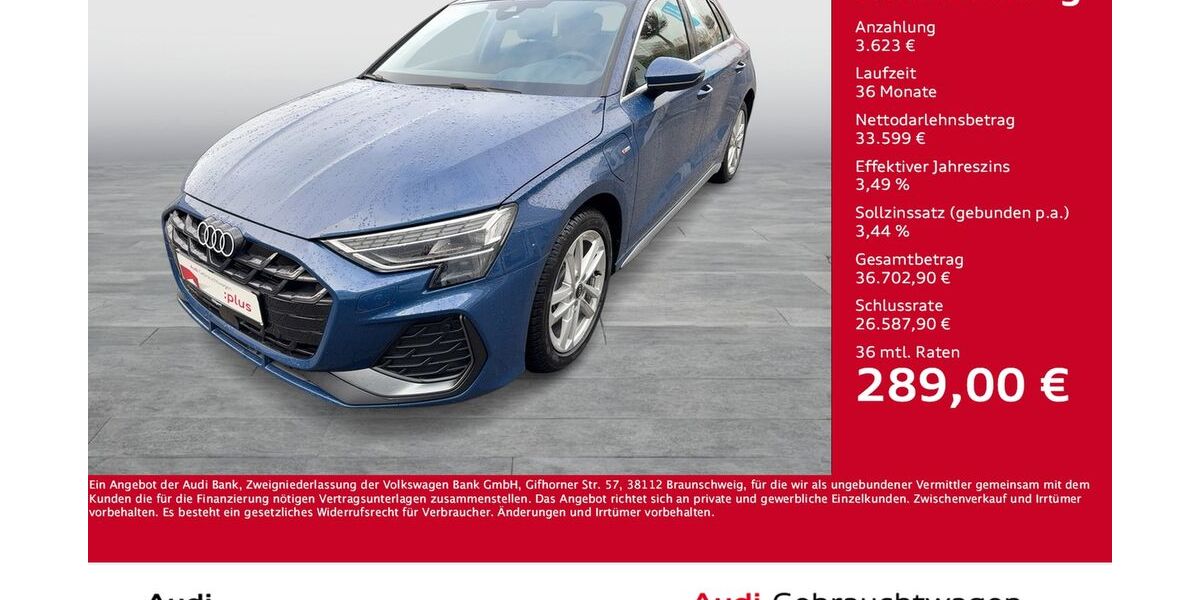 Audi A3 5.598 km 35.915 &euro; Dortmund 44143