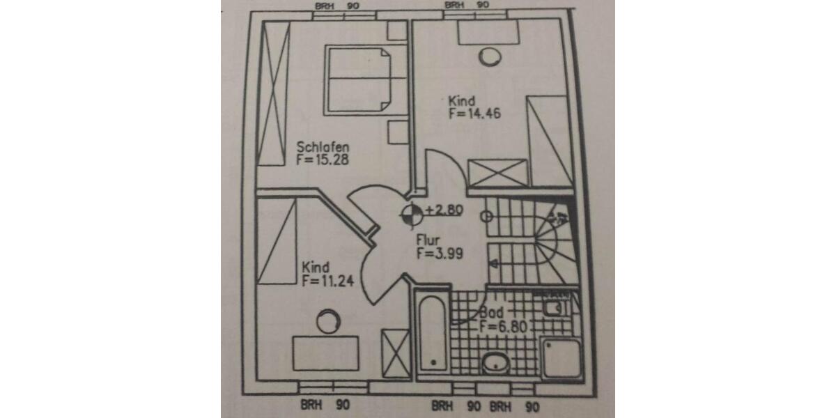 Etagenwohnung Wetter (Ruhr) - 6 Zimmer, 131 m&sup2;, 2.050&euro; | Angebot:25815772