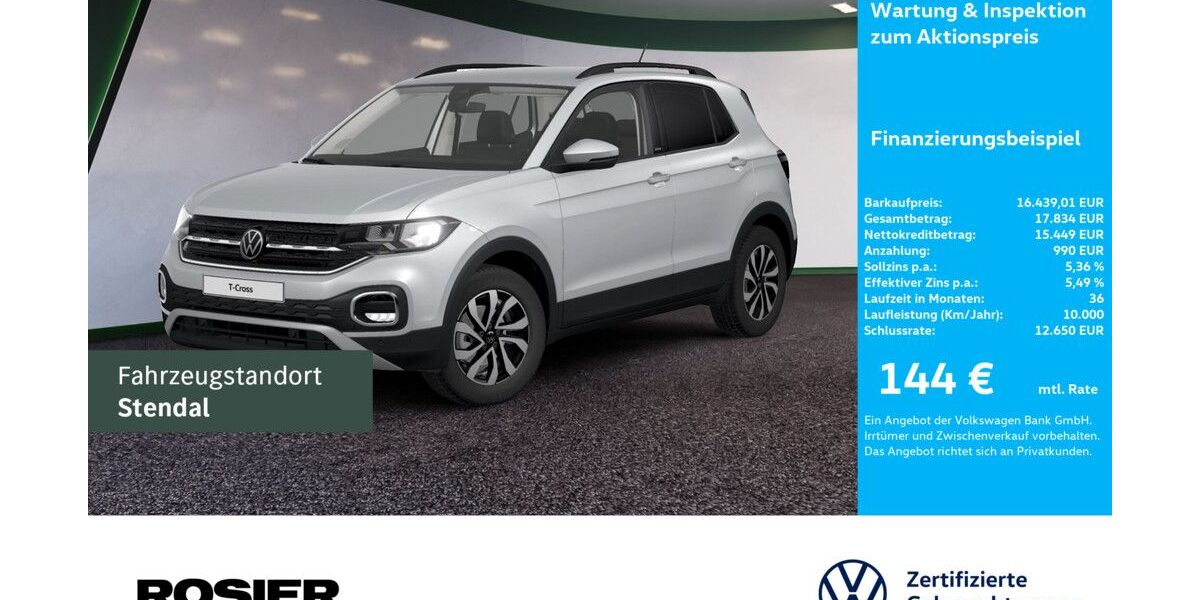 VW T-Cross 47.487 km 16.406 &euro; Menden 58706