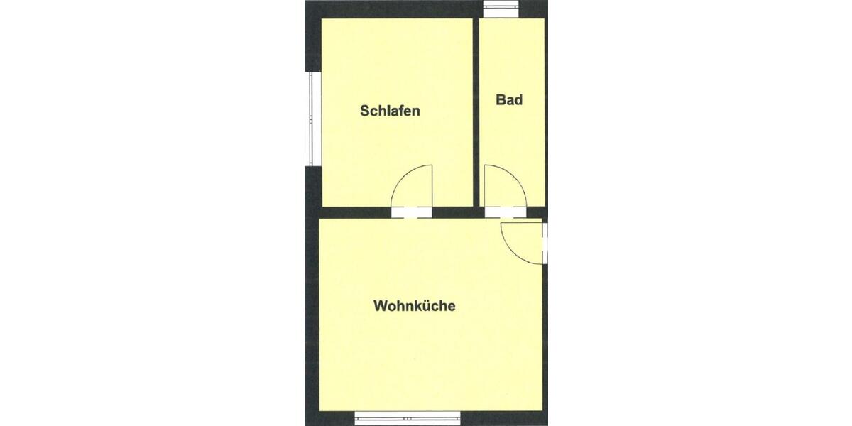 Erdgeschoßwohnung Witten Rüdinghausen - 2 Zimmer, 36 m&sup2;, 600&euro; | Angebot:25421979