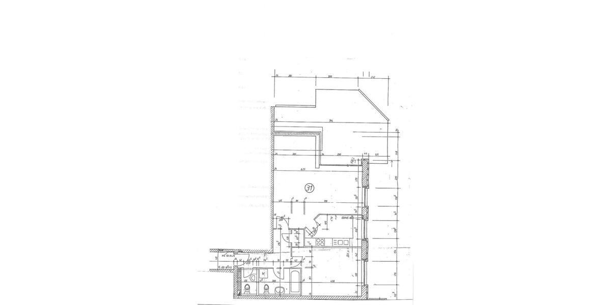 Etagenwohnung Wuppertal Brill - 2 Zimmer, 73 m&sup2;, 600&euro; | Angebot:25905942