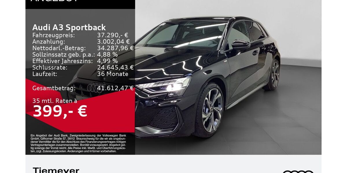 Audi A3 6.499 km 35.870 &euro; Bochum 44809