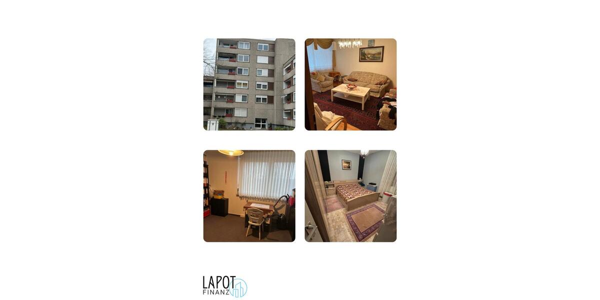 Etagenwohnung Dortmund Huckarde - 3 Zimmer, 77 m&sup2;, 165.000&euro; | Angebot:24767735