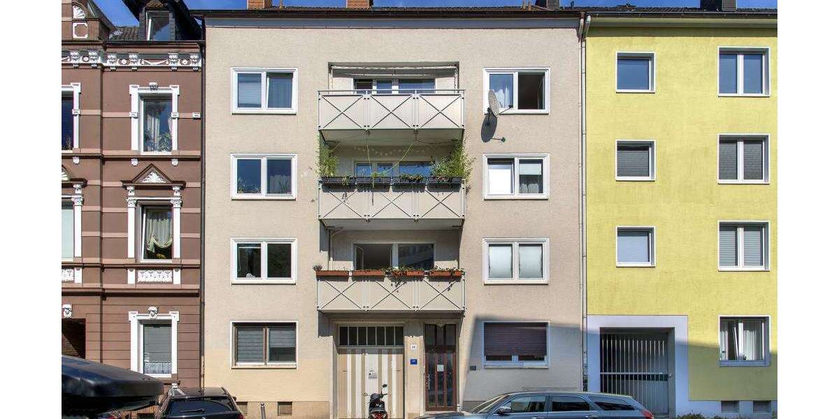 Etagenwohnung Dortmund Innenstadt West - 1 Zimmer, 42 m&sup2;, 409&euro; | Angebot:25768550