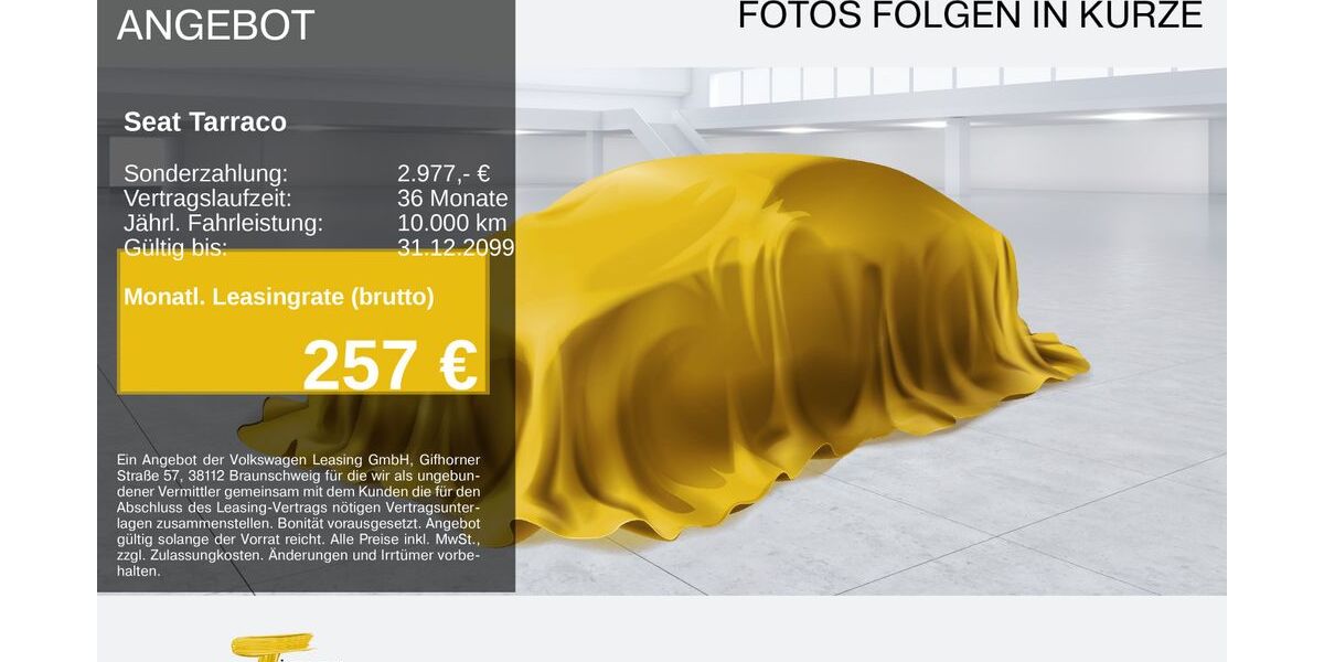 Seat Tarraco 54.823 km 29.770 &euro; Remscheid 42897