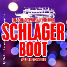 Schlagerboot - Die Party |Auf der Ruhr mit Schlagerstar TIMO & DJ 21.08.2026 MS Schwalbe II