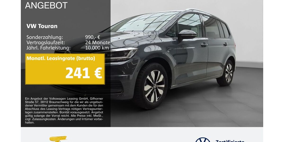 VW Touran 26.793 km 30.590 &euro; Lüdenscheid 58507