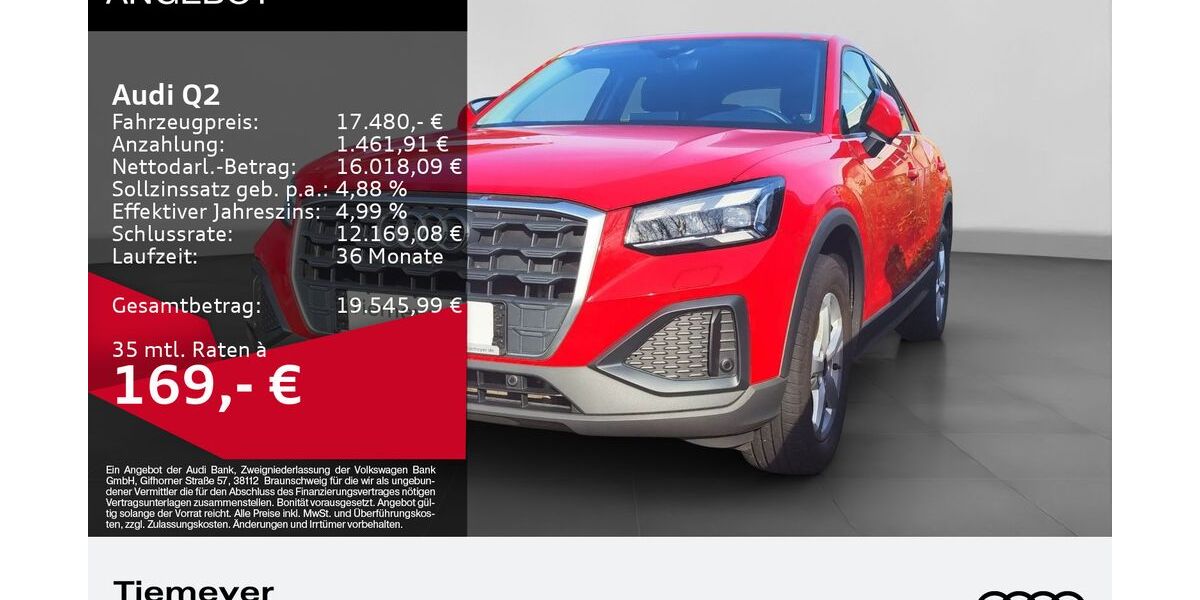 Audi Q2 65.591 km 16.980 &euro; Remscheid 42897