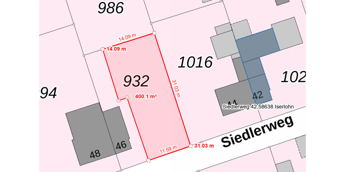 Grundstück Iserlohn Dröschederfeld - 120.000&euro; | Angebot:25771426