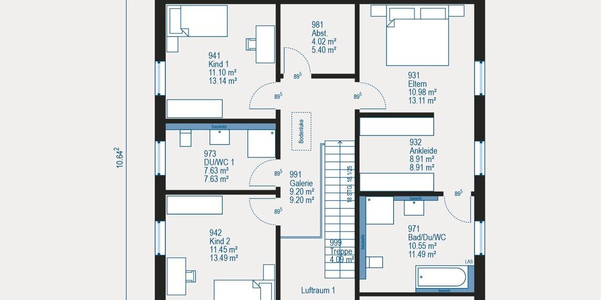 Modern geplantes Einfamilienhaus - Viel Raum für individuelle Wohnideen - Einfamilienhaus Wuppertal Gemarkung Nächstebreck | Angebot:27698491