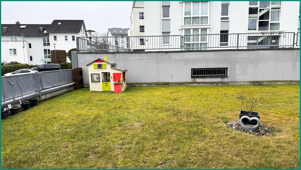 MODERNE EIGENTUMSWOHNUNG MIT TERRASSE, GARTEN U. STELLPLATZ AM STADTZENTRUM VON RADEVORMWALD, PROVIS - Erdgeschoßwohnung Radevormwald | Angebot:25961829