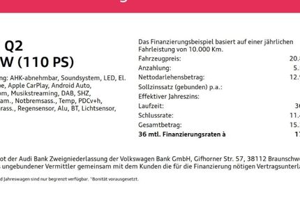 Audi Q2 89.084 km 20.889 &euro; Wuppertal 42109