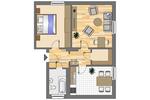 Erdgeschoßwohnung Dortmund Huckarde - 2 Zimmer, 61 m&sup2;, 473&euro; | Angebot:26003856