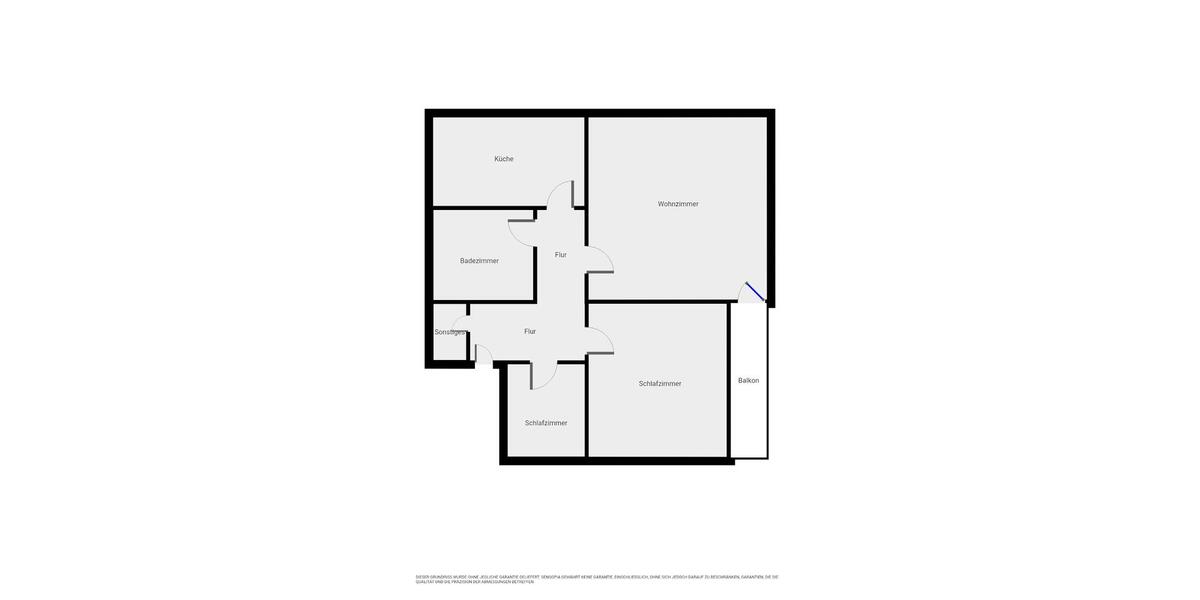 Etagenwohnung Werdohl - 3 Zimmer, 72 m&sup2;, 405&euro; | Angebot:21172455