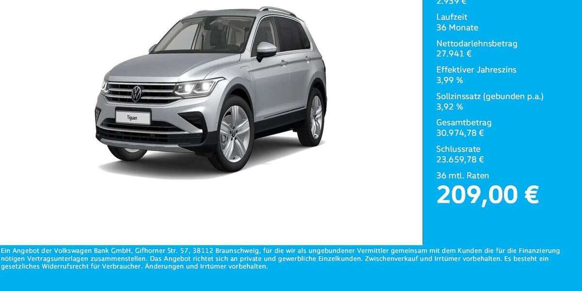 VW Tiguan 55.926 km 30.880 &euro; Dortmund-Marten 44379