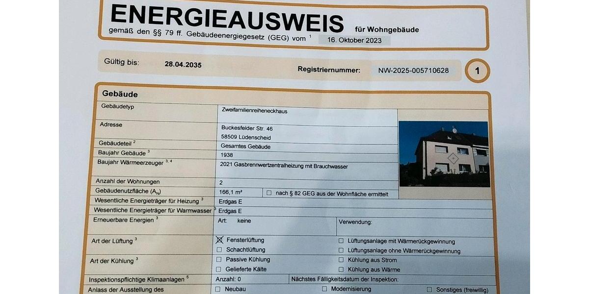 Reihenhaus Lüdenscheid Othlinghausen - 6.5 Zimmer, 148 m&sup2;, 240.000&euro; | Angebot:25612825