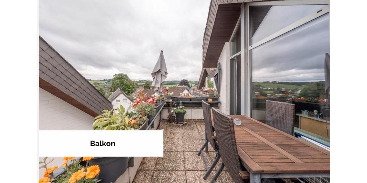 Dachgeschoßwohnung Kierspe - 2 Zimmer, 65 m&sup2;, 650&euro; | Angebot:27600299