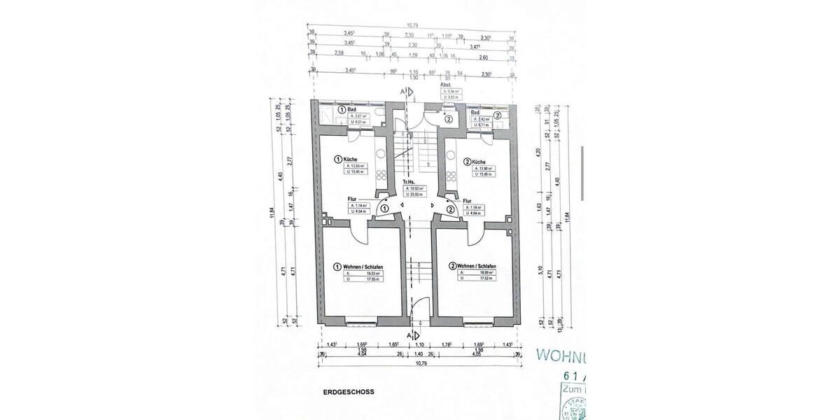 Erdgeschoßwohnung Dortmund Innenstadt West - 2 Zimmer, 35 m&sup2;, 92.000&euro; | Angebot:26048375