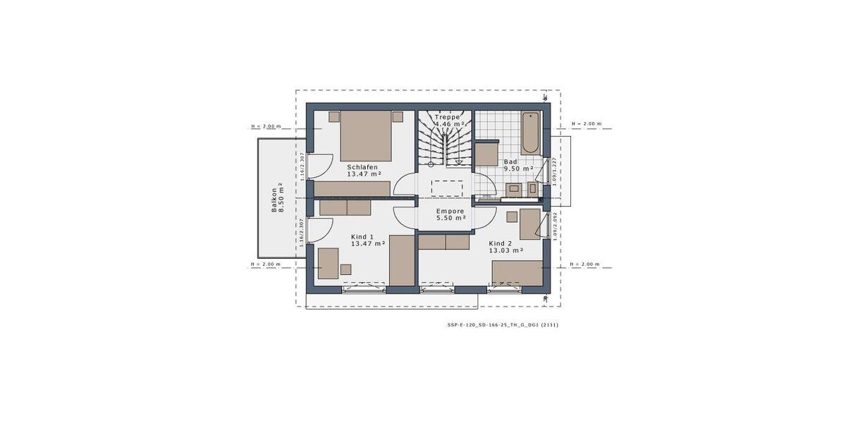 Einfamilienhaus Wuppertal Cronenberg - 4 Zimmer, 120 m&sup2;, 2.100&euro; | Angebot:26664391