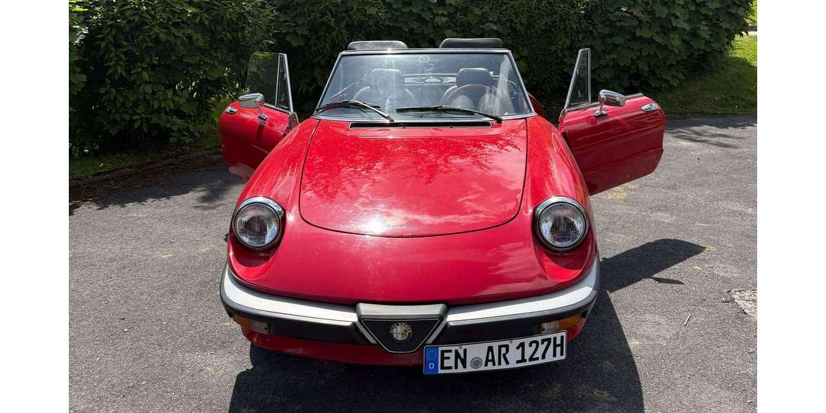 Alfa Romeo Spider 153.700 km 22.900 &euro; Wetter 58300