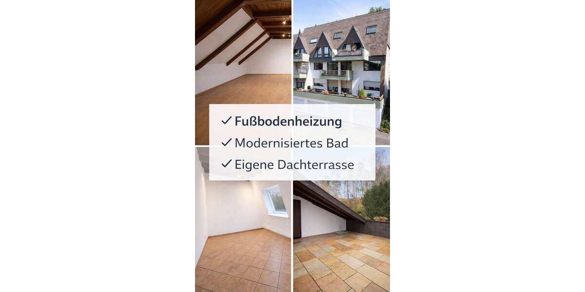 Etagenwohnung Lüdenscheid Staberg - 3 Zimmer, 73 m&sup2;, 584&euro; | Angebot:25880550