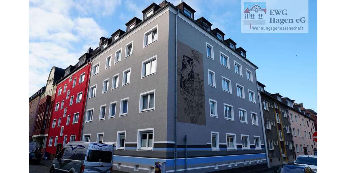 Etagenwohnung Hagen Ischeland - 2 Zimmer, 50 m&sup2;, 330&euro; | Angebot:26097201
