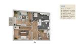 Etagenwohnung Wetter (Ruhr) - 3 Zimmer, 65 m&sup2;, 576&euro; | Angebot:27623418