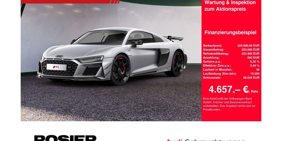 Audi R8 2.650 km 226.844 &euro; Menden 58706