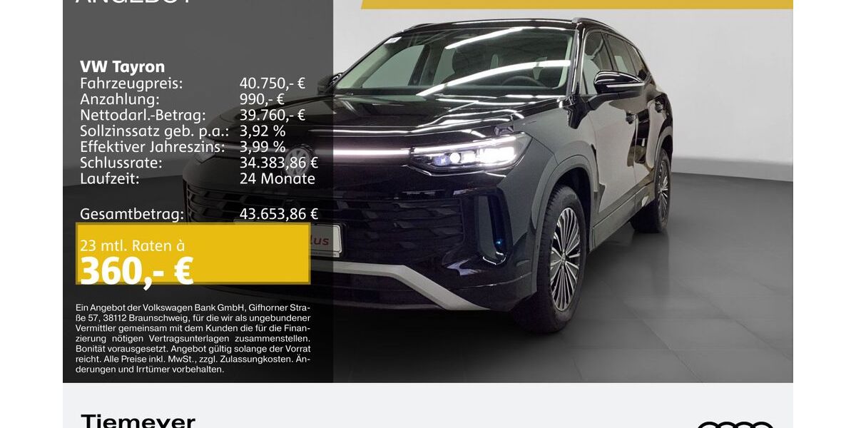 VW Tayron 26.171 km 39.870 &euro; Bochum 44809