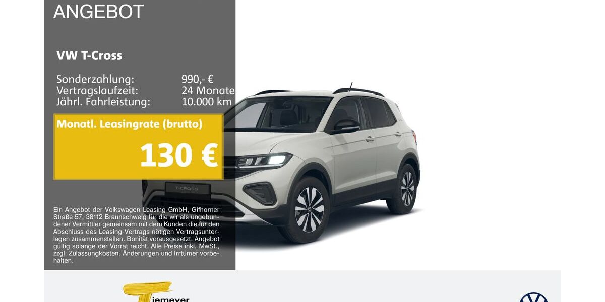 VW T-Cross 1.279 km 18.740 &euro; Lüdenscheid 58507