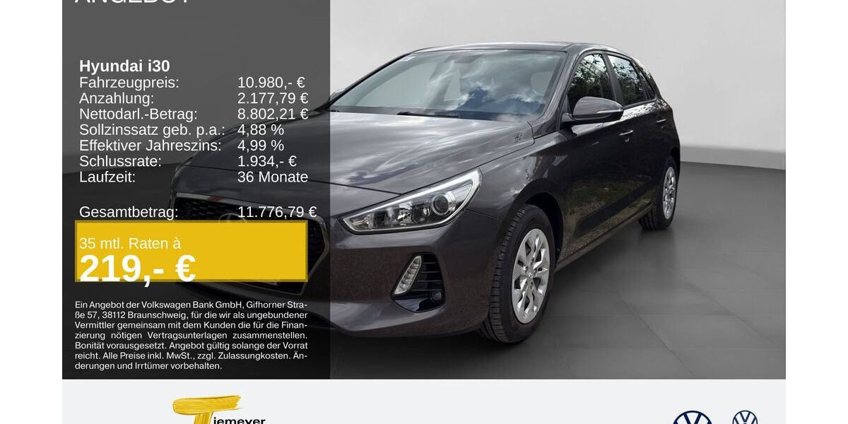 Hyundai i30 87.162 km 10.980 &euro; Castrop-Rauxel 44575