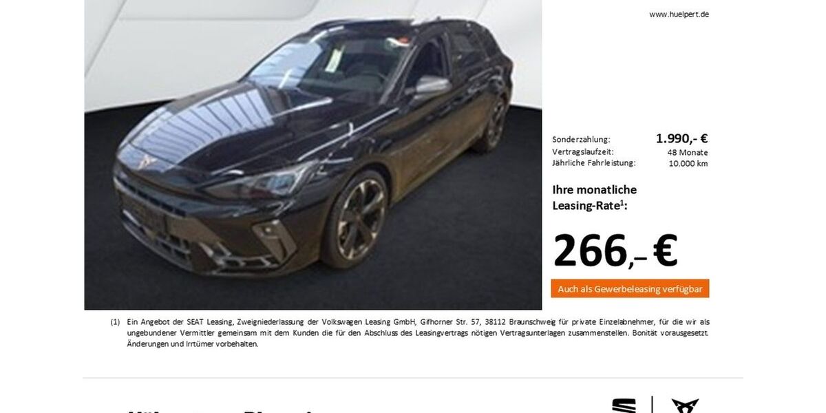 Cupra Leon 19.192 km 32.747 &euro; Dortmund 44269