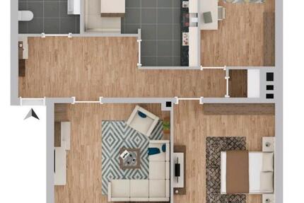 Wohnung Gevelsberg - 3 Zimmer, 83 m&sup2;, 900&euro; | Angebot:25148831