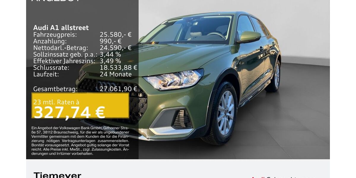 Audi A1 3.719 km 25.580 &euro; Lüdenscheid 58511