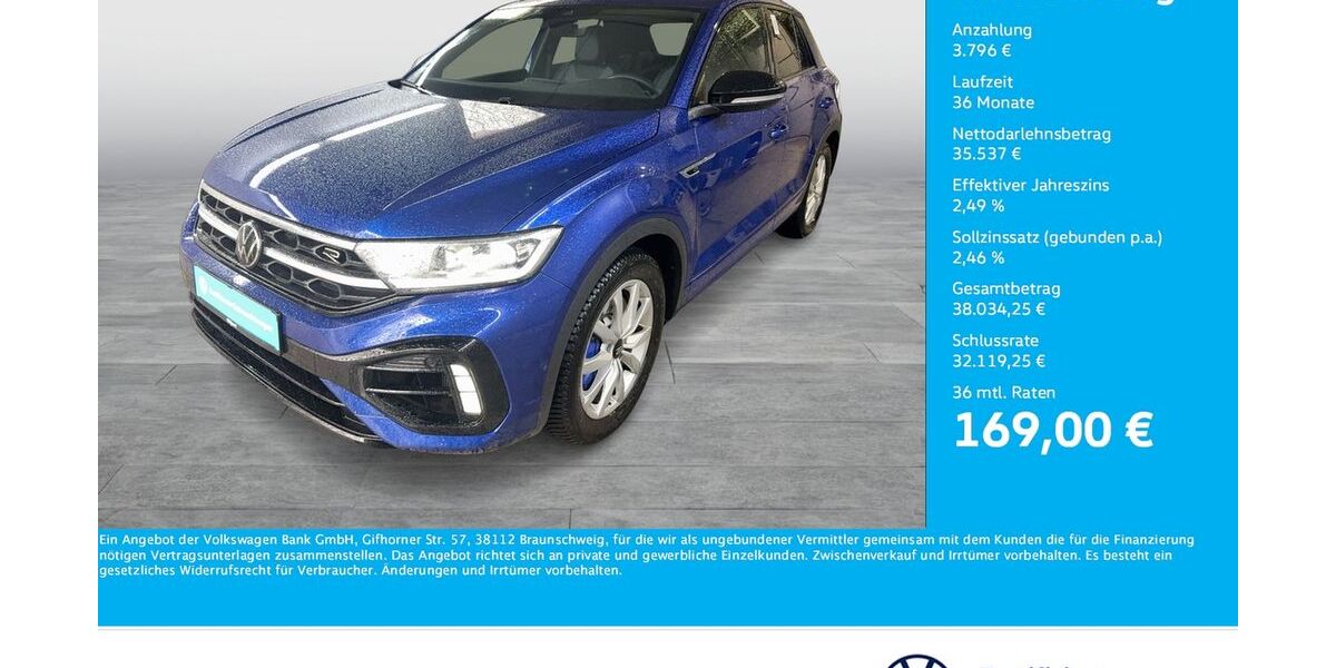 VW T-Roc 6.891 km 39.888 &euro; Dortmund 44141