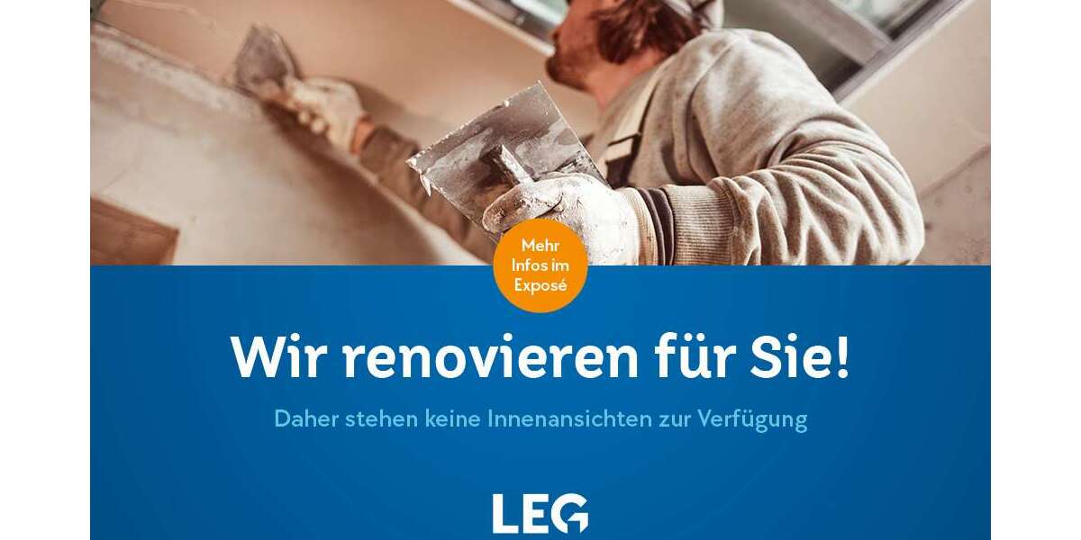 Etagenwohnung Remscheid Klausen - 3 Zimmer, 66 m&sup2;, 539&euro; | Angebot:25400068