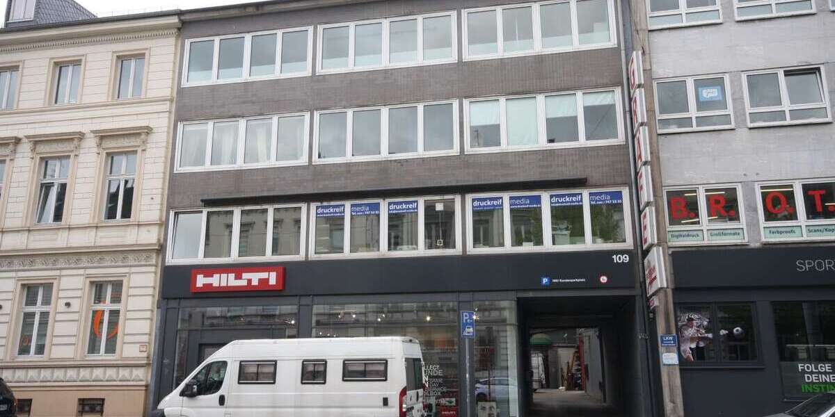 Gewerbeobjekt Wuppertal Gemarkung Elberfeld - 1.350&euro; | Angebot:18837645