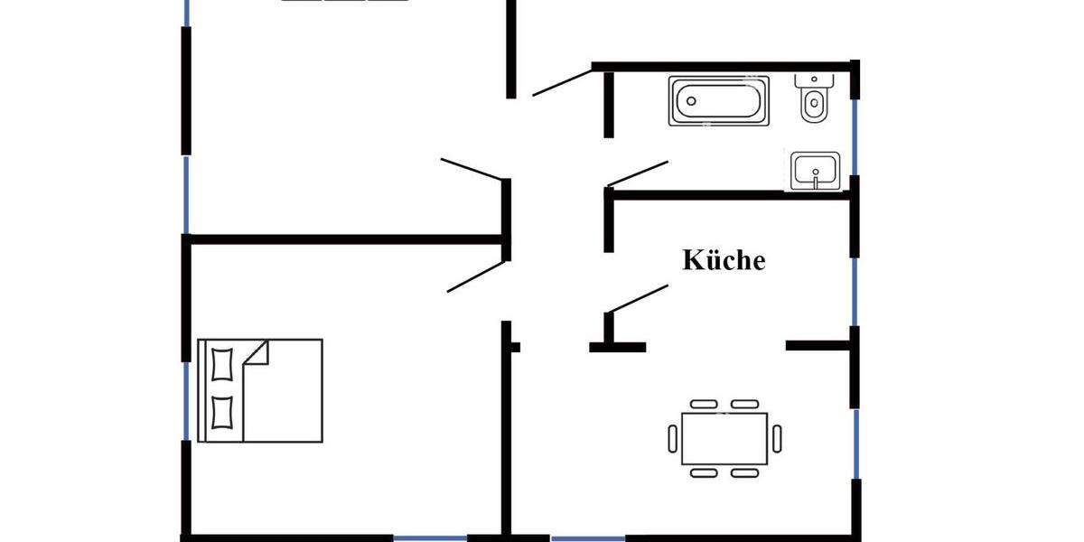 Etagenwohnung Wetter (Ruhr) - 3 Zimmer, 67 m&sup2;, 500&euro; | Angebot:25841770
