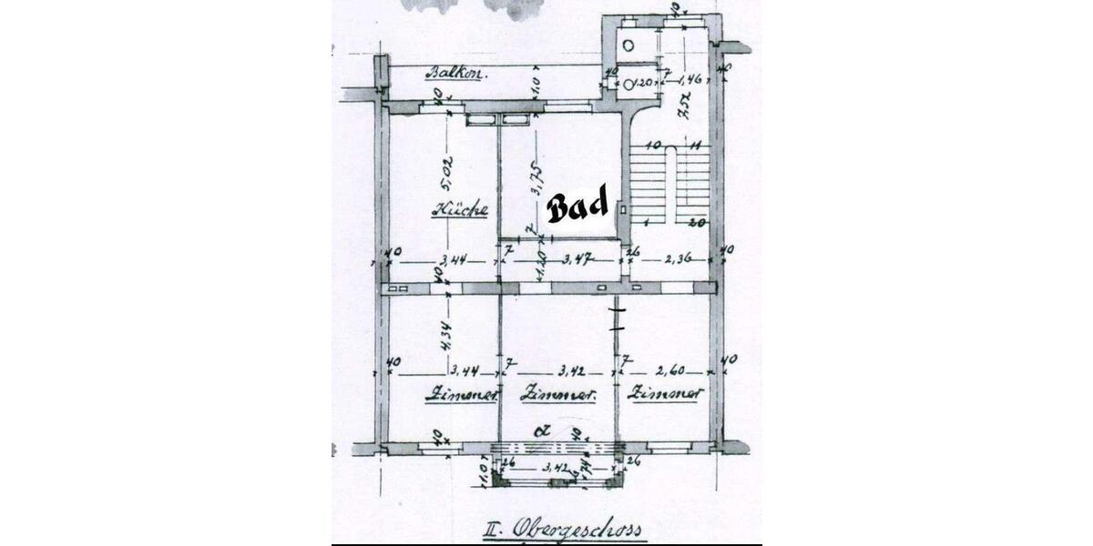 Etagenwohnung Wuppertal Gemarkung Elberfeld - 3 Zimmer, 84 m&sup2;, 1.350&euro; | Angebot:25908444