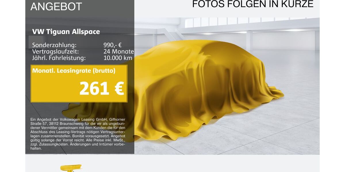 VW Tiguan Allspace 10.142 km 43.390 &euro; Castrop-Rauxel 44575