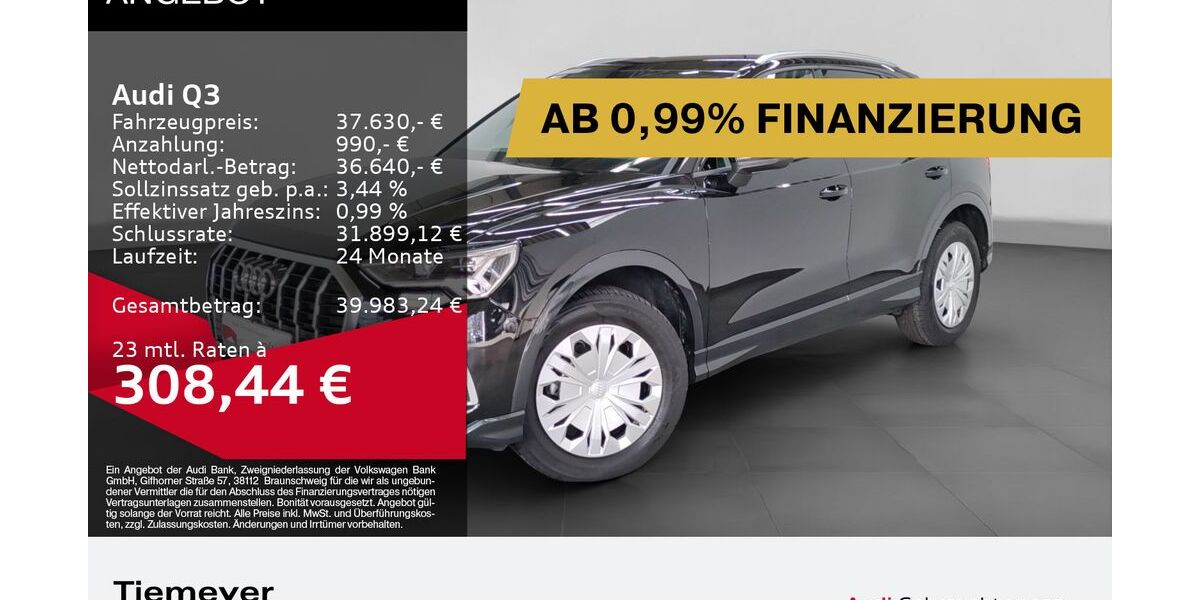 Audi Q3 4.790 km 37.630 &euro; Bochum 44809