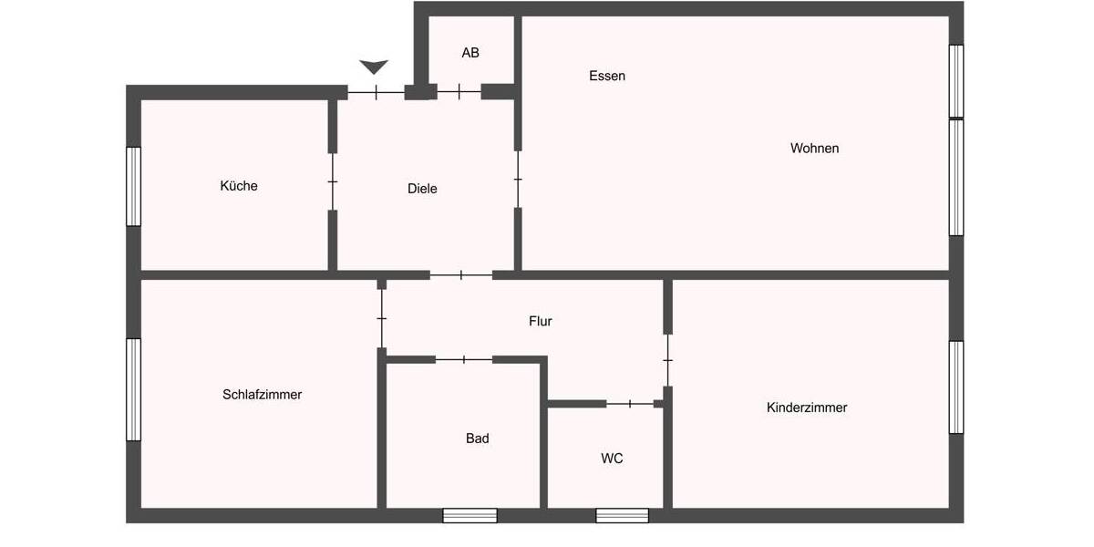 Etagenwohnung Hagen Dahl - 3 Zimmer, 82 m&sup2;, 150.000&euro; | Angebot:26292961