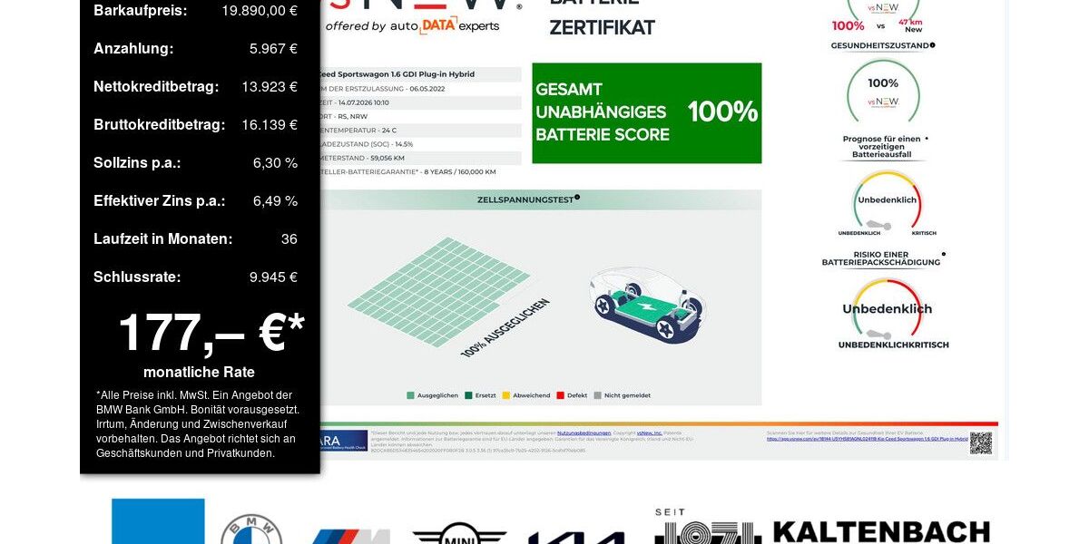Kia ceed / Ceed 59.056 km 19.590 &euro; Remscheid 42897