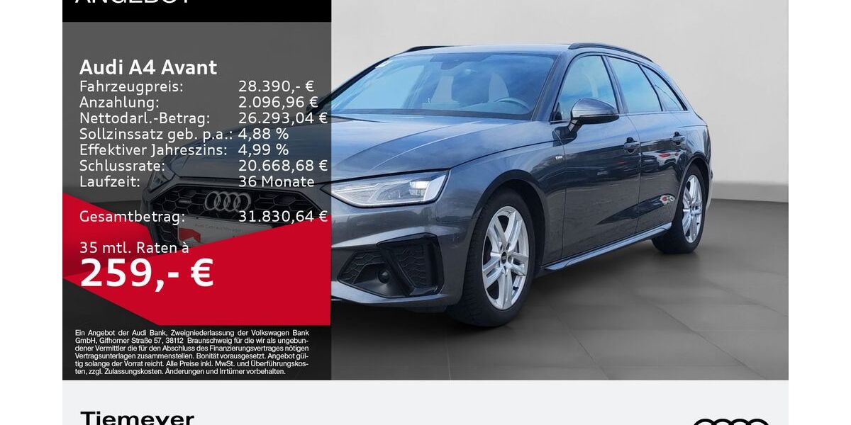 Audi A4 70.096 km 28.390 &euro; Remscheid 42897