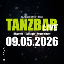 Tanzbar live – mit DJ Sam Vegas 09.05.2026 Kolpinghaus Höntrop