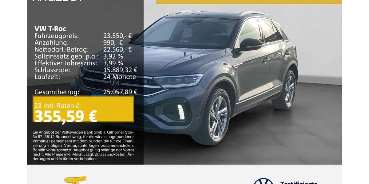 VW T-Roc 62.026 km 23.230 &euro; Remscheid 42897