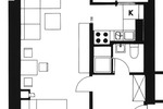 Etagenwohnung Wuppertal Brill - 1 Zimmer, 44 m&sup2;, 350&euro; | Angebot:25901467