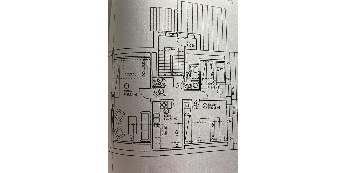 Dachgeschoßwohnung Lüdenscheid Othlinghausen - 3 Zimmer, 49 m&sup2;, 68.000&euro; | Angebot:25258773
